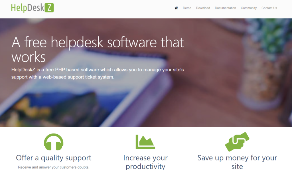 mepage - Webgebaseerd ondersteunend ticketsysteem